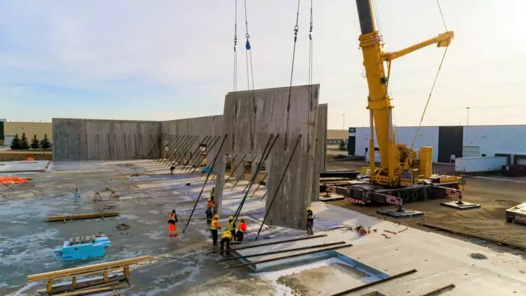Lift Concrete Panels in Place - Tilt Wall Ontario v2